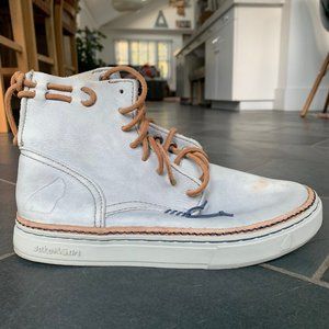 Santorisan Leather High tops